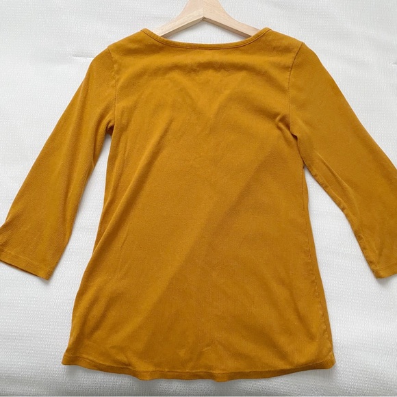 Slim Fit Ribbed Henley - Picture 8 of 9